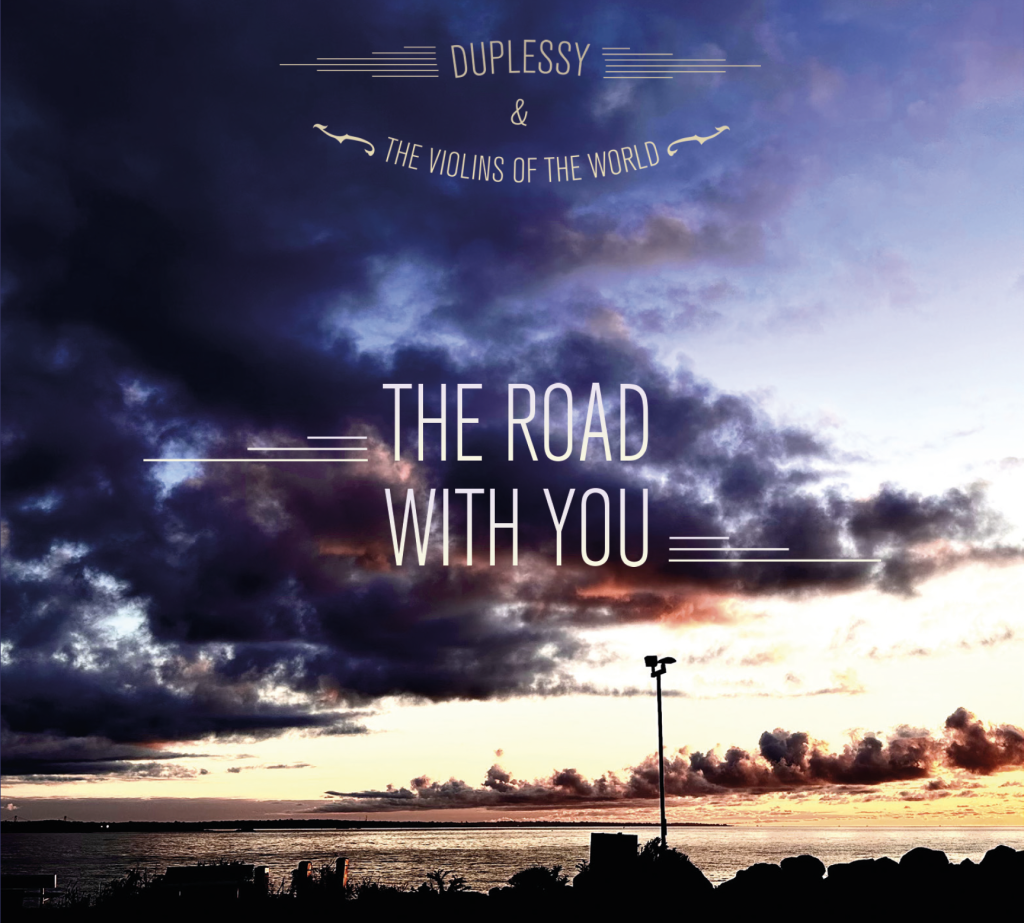 pochette album the road with you mathias duplessy et violins of the world