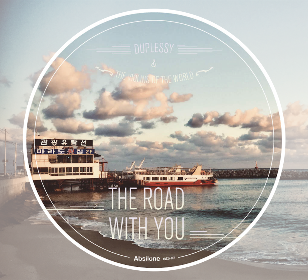 pochette album the road with you de mathias duplessy avec cd