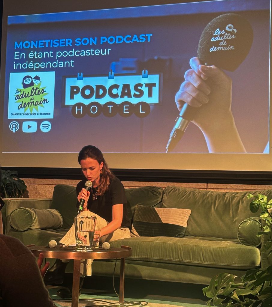 photographie au podcast hotel 2024