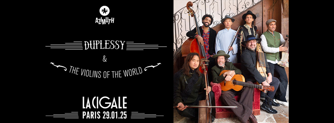 Mathias Duplessy & The Violins of the World à La Cigale